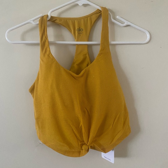 NWT Alo Knot Tank Bra size Small - Picture 1 of 11